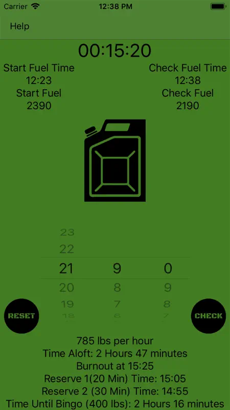 Mil Fuel Check screenshot 3 of 5