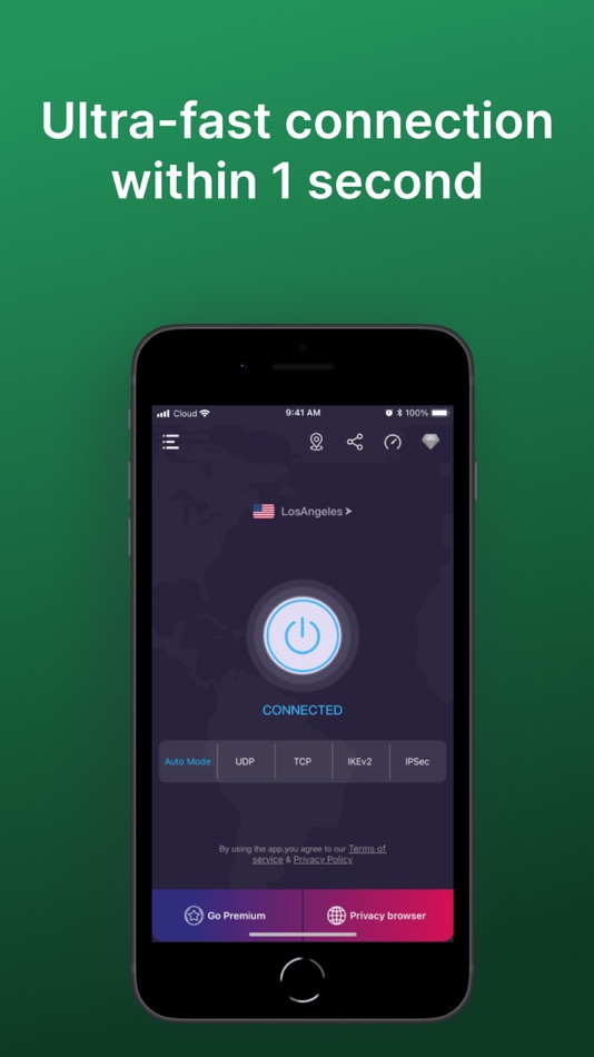 #5. VPN - Fast VPN Proxy (iOS) 由: Mobile Jump Pte Ltd