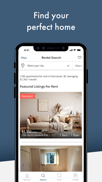 liv.rent - Apartment Finder Screenshot