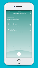Challenges Alarm Clock screenshot