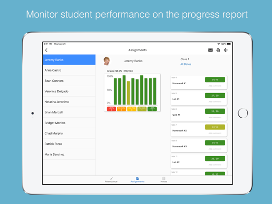 Teacher Aide Pro iPad screenshot 4 - Education app