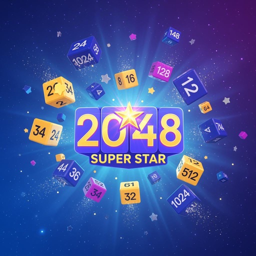 2048 superstar App Icon - Chi Kwong Au