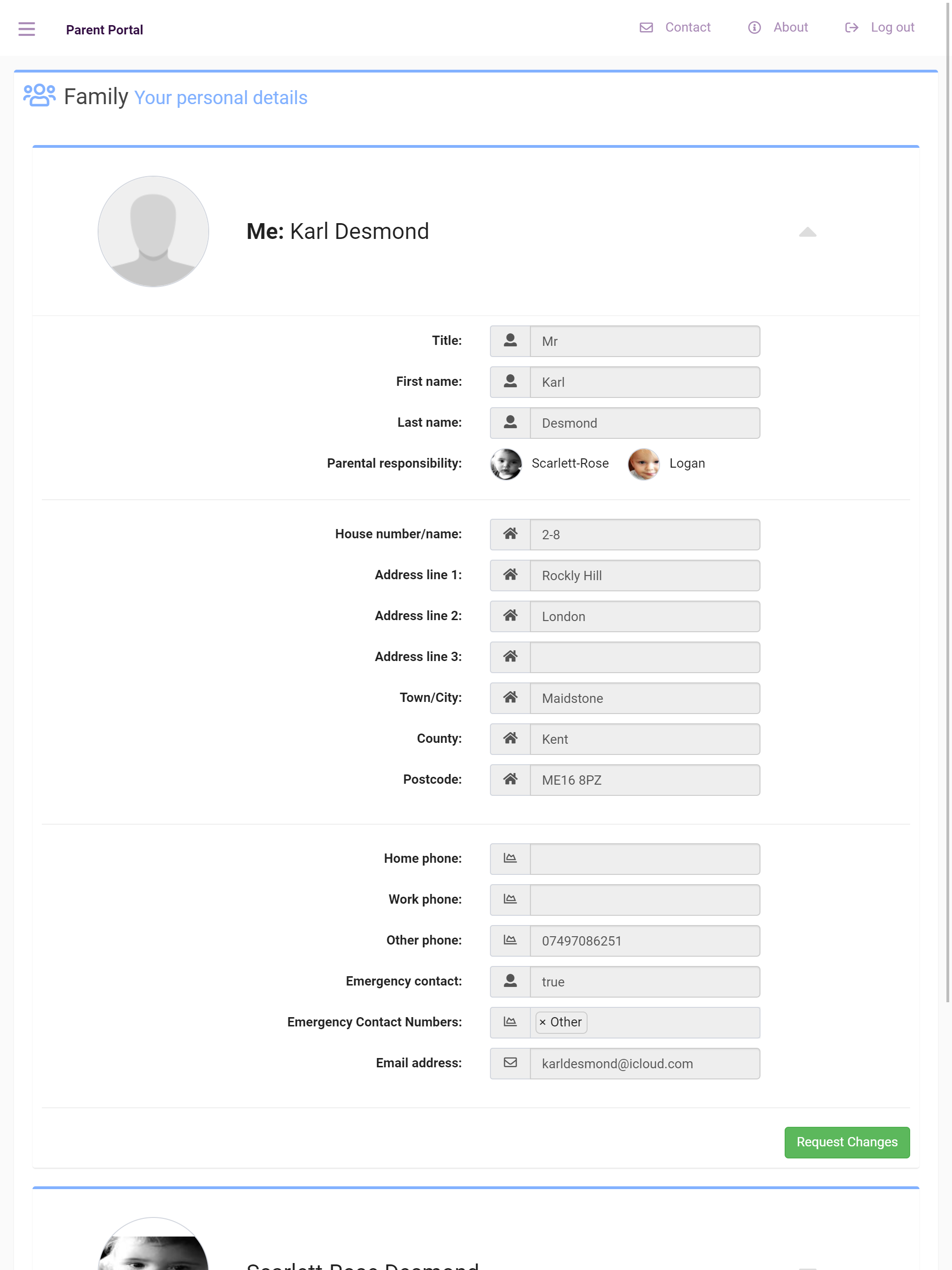 Parent Portal