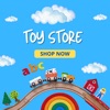 Toy shop online icon