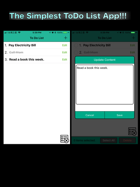 Screenshot #4 pour To Do List - Minimalist