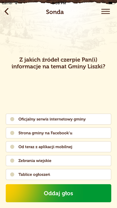 App screenshot