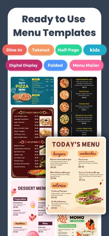 Menu Maker, Price List Maker screenshot 1 of 10
