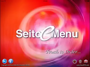 Seito eMenu for iPad screenshot 1