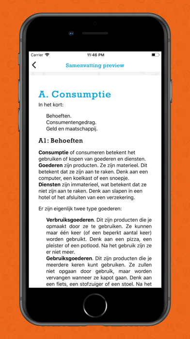Examenoverzicht Screenshot 4 of 5