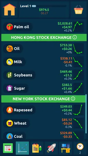 Stock Exchange Game Simulator screenshot 2