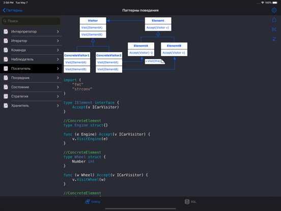 Golang & SQL iPad screenshot 6