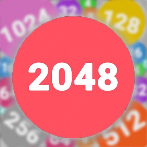 Drop and Merge Ball 2048