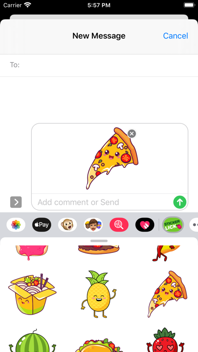Screenshot #3 pour Sticker Lick Pack