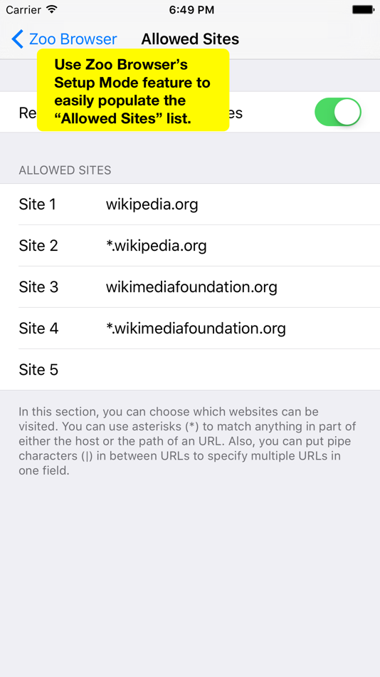 #4. Zoo Browser – Kiosk Browser (iOS) 由: Pearl Crescent