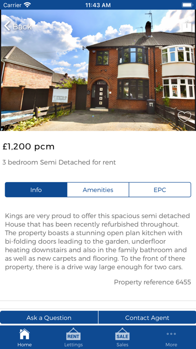 Kings Real Estate Screenshot