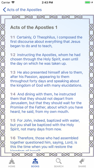 The Sacred Bible Screenshot