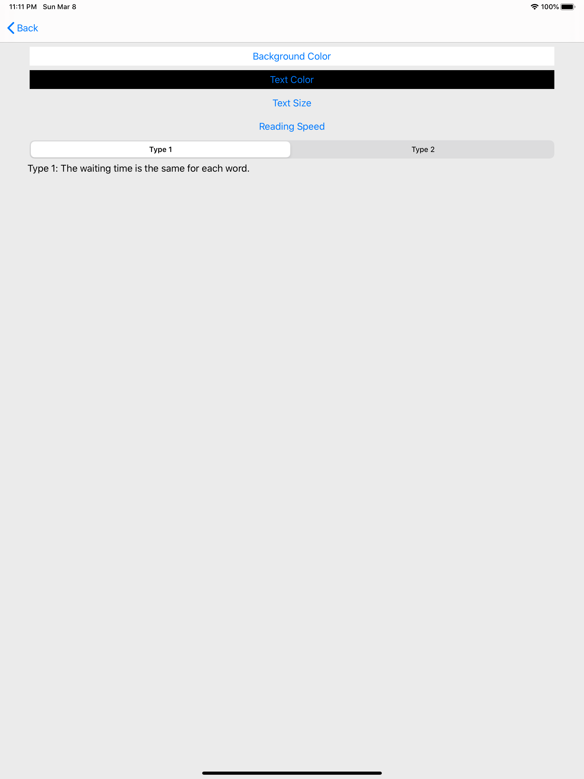 Speed Reading App screenshot 12
