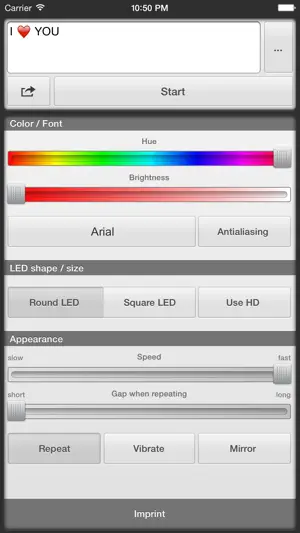 LEDme, the LED Banner screenshot 3