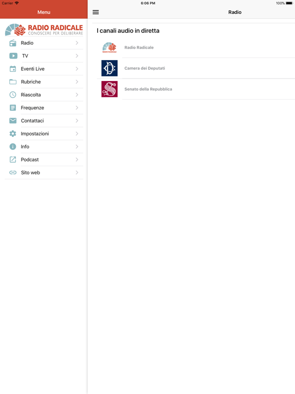 Screenshot #4 pour Radio Radicale