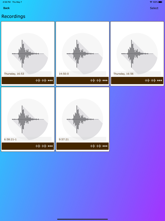 K Audio Editor - All in one iPad screenshot