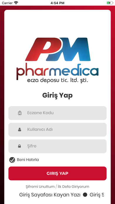 PHARMEDİCA ECZA DEPOSU app screenshot