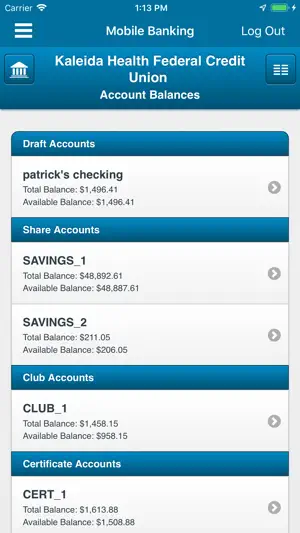 Kaleida Health FCU screenshot 3