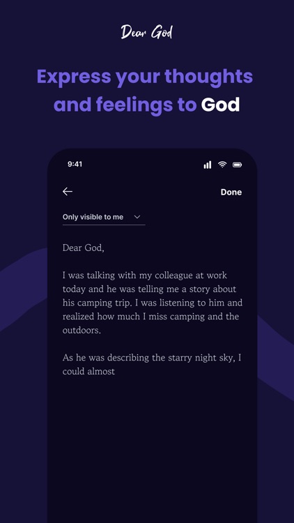 Dear God - Daily Prayer Diary