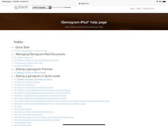 iGenogram: Genogram Editor iPad app afbeelding 6