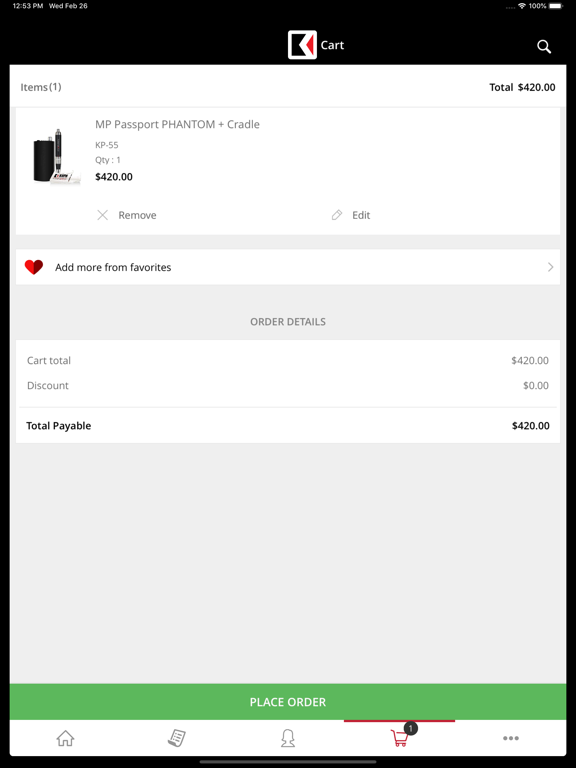 KUPA Inc. iPad screenshot 5 - Shopping app