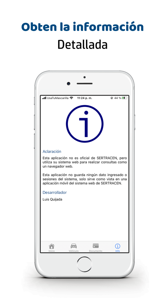 #4. Consulta Información vehículo (iOS) 由: Luis Quijada