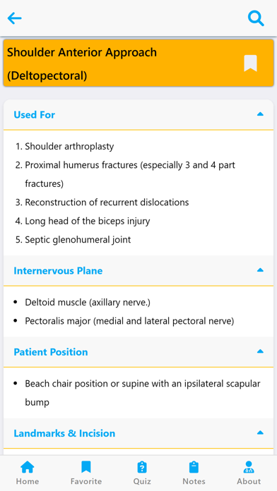 Orthopedic Surgery Approaches Screenshot