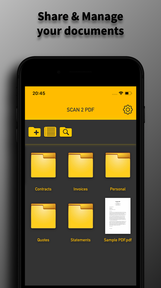 #4. Scan 2 PDF: Document Scanner (iOS) 由: Ovomate Development
