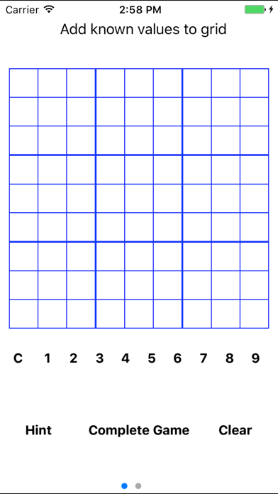 Sudoku Solve Screenshot 1 of 2