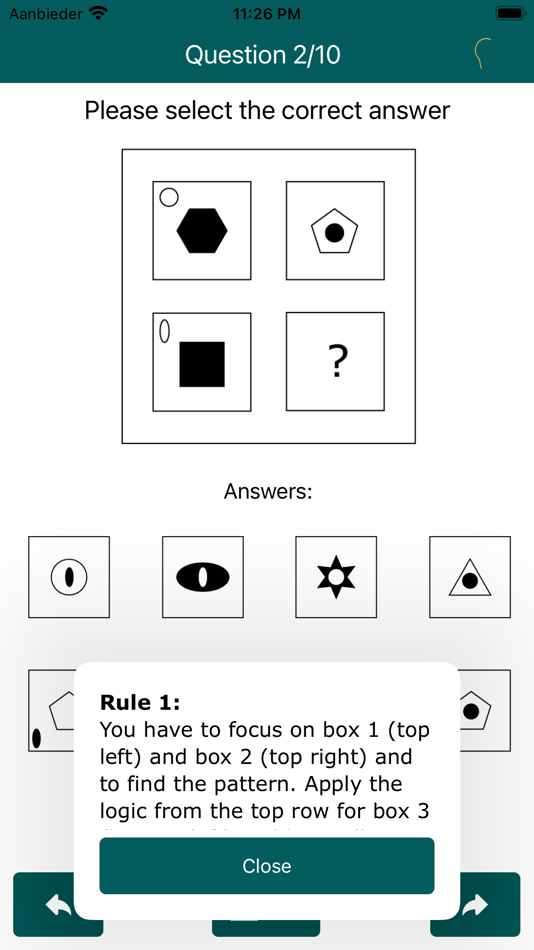 #2. IQ Test: Raven's Matrices 2 (iOS) 由: Perfect Consulting B.V.