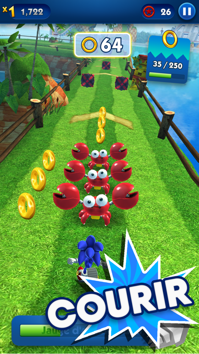 Screenshot #1 pour Sonic Dash - Jeux de course