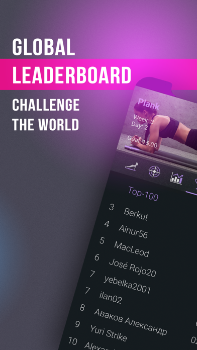 Plank - Lose Weight at Home Screenshot