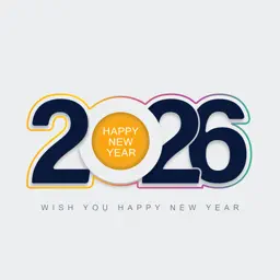 New Year Greetings Maker 2026 app icon