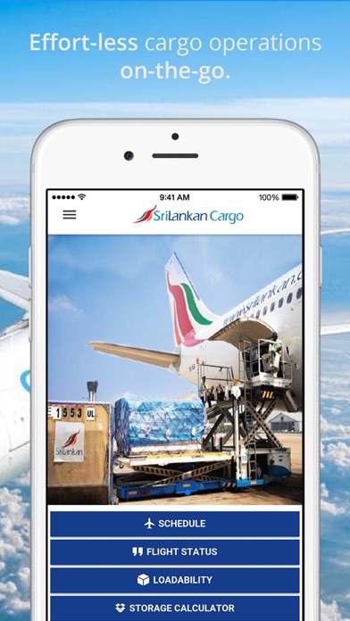 Screenshot #1 pour SriLankan Cargo