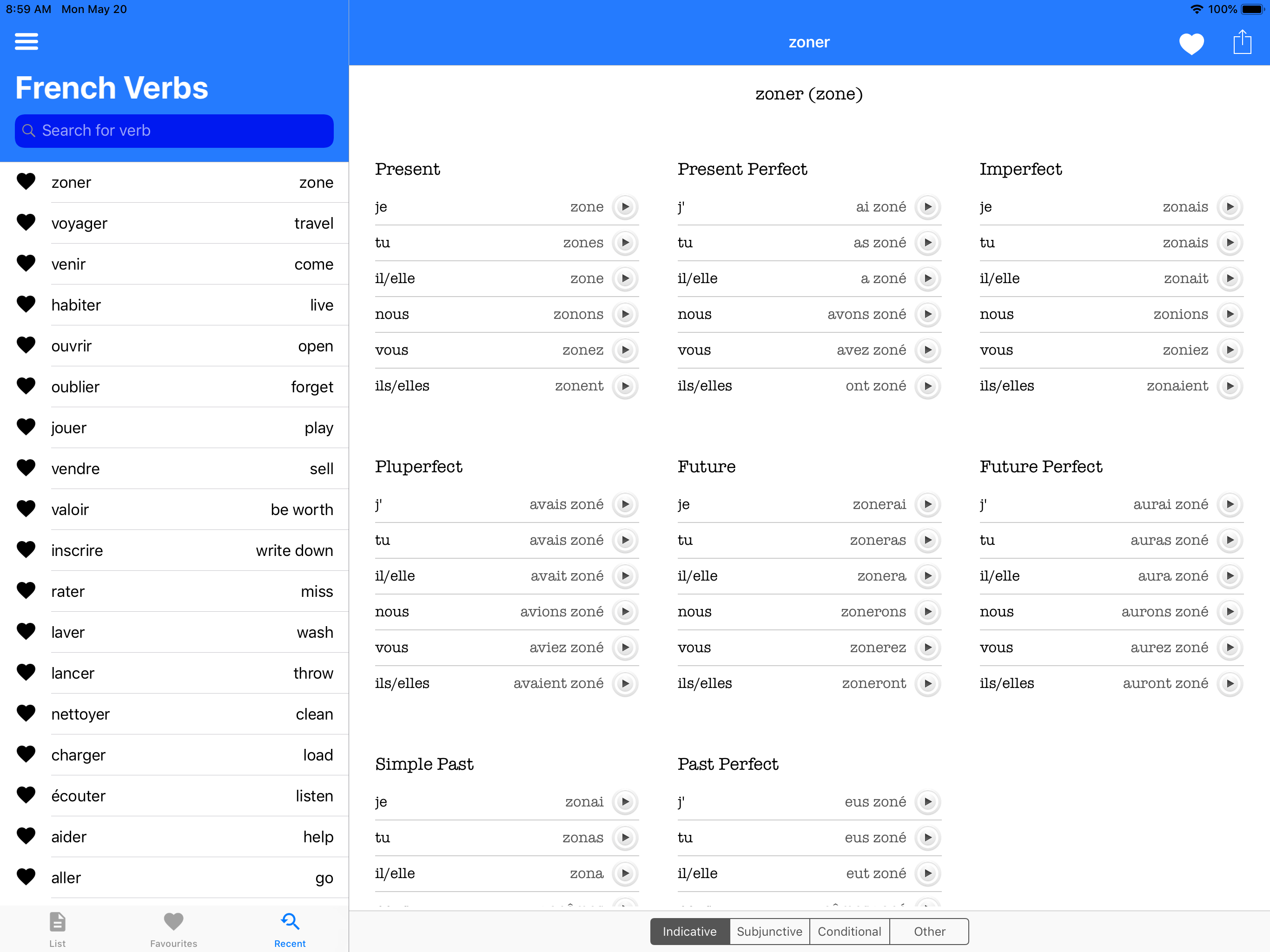 French Verb Conjugator screenshot 14
