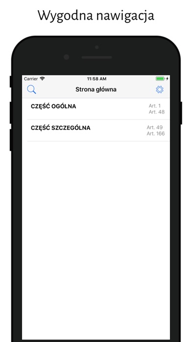 Screenshot #1 pour Polski Kodeks Wykroczeń