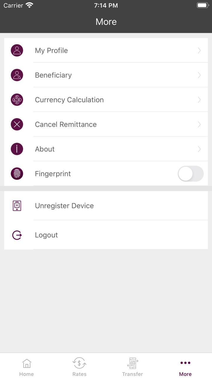 iPhone screenshot