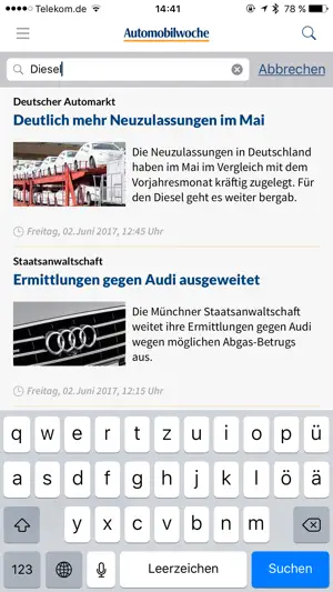 Automobilwoche Nachrichten screenshot 3