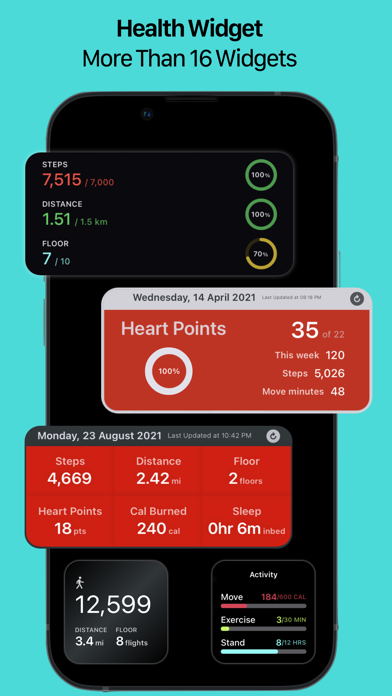 Health Widget: My FitWidget Screenshot