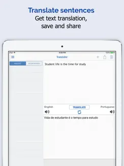 Portuguese Dictionary + iPad image 3