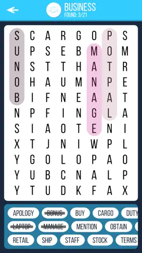SpareTime™ Wordy Search™ Pro screenshot 4