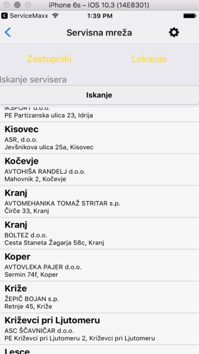 Service Maxx screenshot