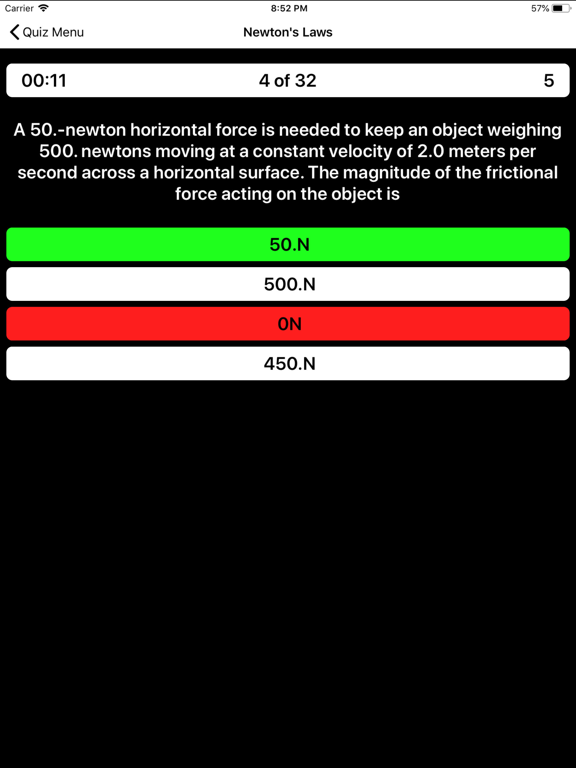 Screenshot #6 pour HS Physics Prep 2025-2026