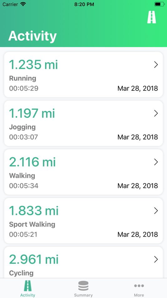 #1. Track My Distance (iOS) 来自: Vladislav Kovalyov