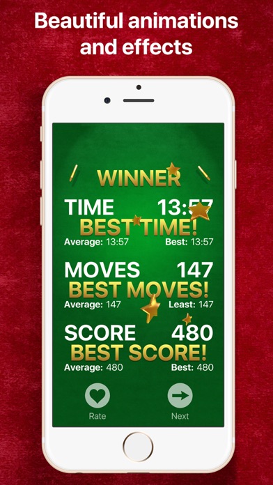 Super Solitaire – Card Game iPhone screenshot 5 - Games app