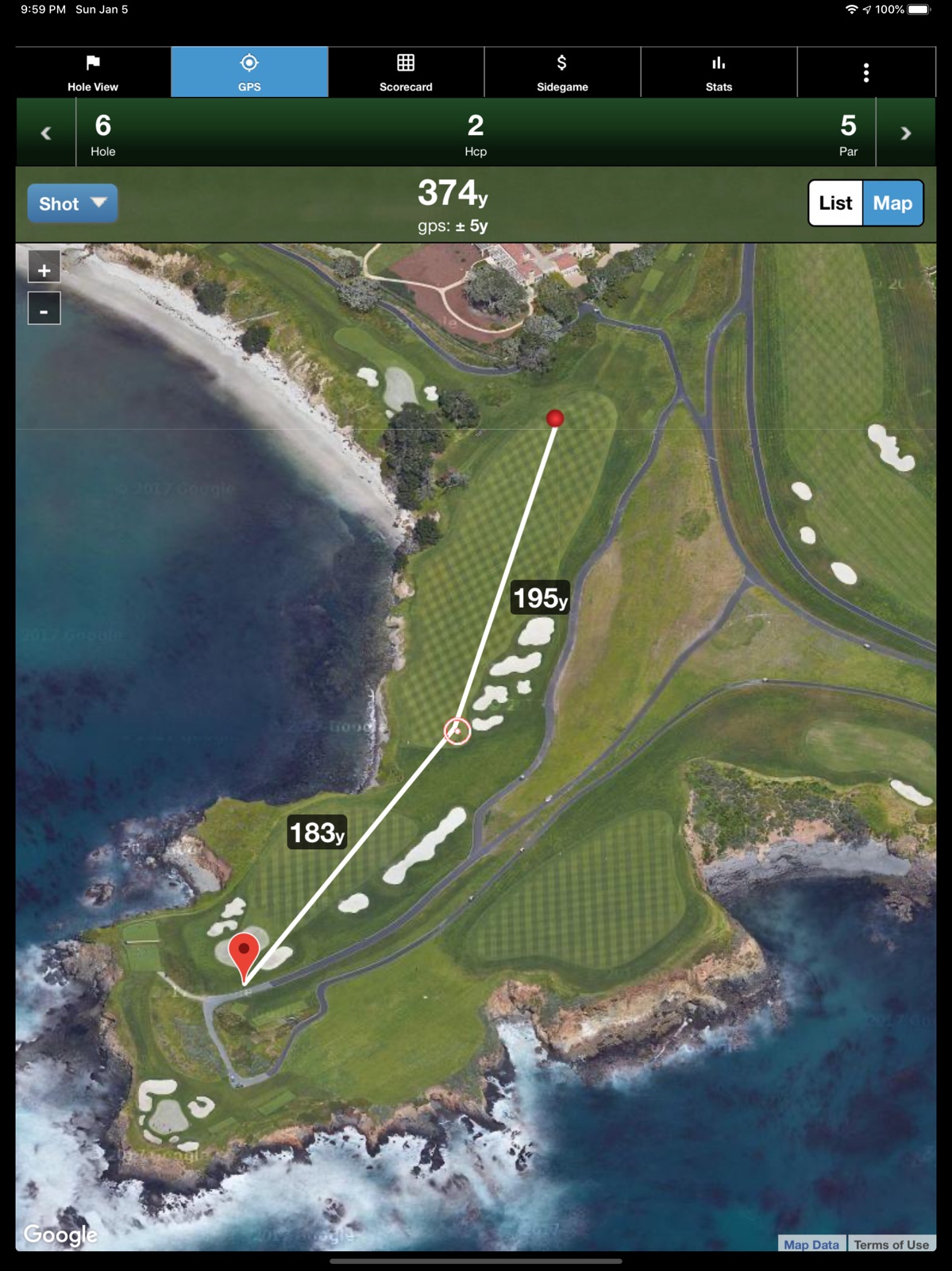 mScorecard - Golf Scorecard ipad screenshot 1